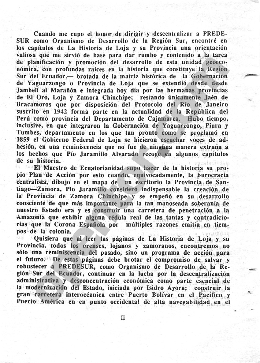 Historia de Loja y su provincia - Presentación